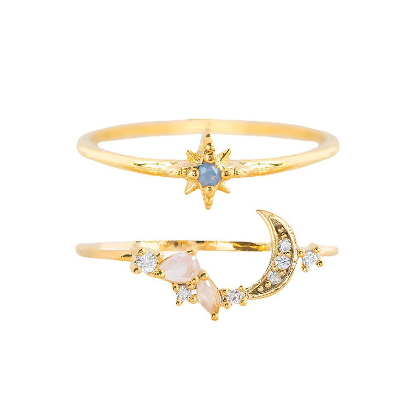 Above the Stars (2 piece ring set)