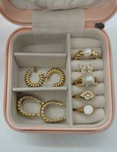 Load image into Gallery viewer, rings, cute gold jewelry in box
